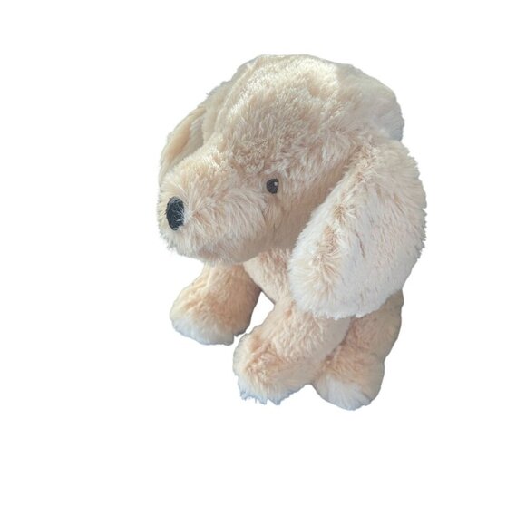 Carter's Tan White Golden Retriever Yellow Lab Puppy Dog Lovey Stuffed Animal - Picture 2 of 5